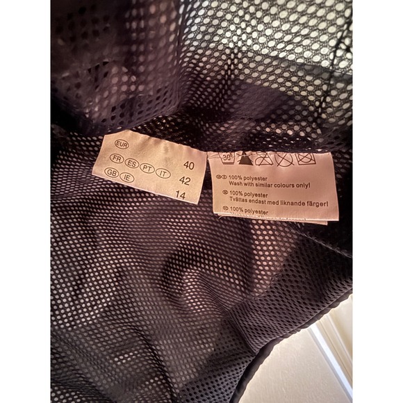 Movement Edition Oregon Coast Jacket Windbreaker Full Zip Navy Blue Outdoors - Picture 4 of 4